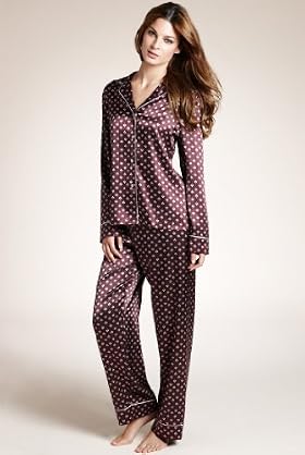 Autograph Floral Print Stretch Satin Pyjamas
