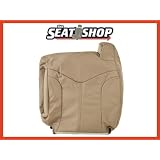 00 01 02 GMC Yukon XL Shale Leather Seat Cover LH top by The Seat Shop