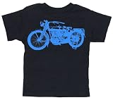 cool kids clothes:Motorcycle Old School Vintage Bike Kids T Shirt