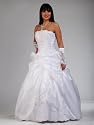 Envie/Paris - 1043 Brautkleid Abendkleid Ballkleid 1-teilig in Weiss Gr. 36-52