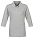 Tri-Mountain Women's Aurora 3/4 Sleeve Pique Knit Golf Shirt (10 Colors, XS-4XL)