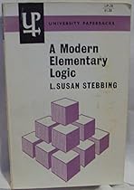 Modern Elementary Logic (University Paperbacks)
