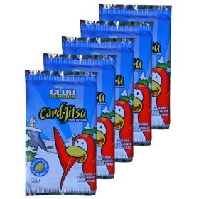 Topps Club Penguin Trading Card Game Card-Jitsu Lot of 5 Booster Packs