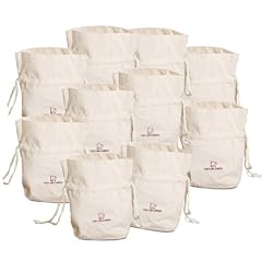 10 Leinens�ckchen Leinenbeutel Leinen Beutel S�ckchen Schmuckbeutel Ideal f�r Sammler z.B. f�r �-Eier!