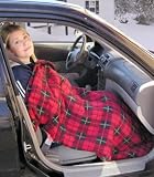 Heated Fleece Travel Electric Blanket - 12 Volt - Pink