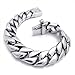 KONOV Jewelry Stainless Steel Men's Heavy Biker Bracelet