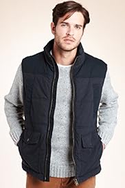 North Coast Cotton Blend Padded Gilet