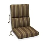 High-back Dining Chair Cushion 4hx20w Redwood Sunbrll by Home Decorators Collection