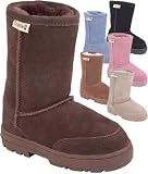 Bearpaw Toddler & Kids Suede Boots - Style 405 Dream