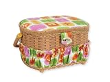 Michley Sewing Kit with Sewing Basket, 41-Piece