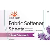 Lavender Fabric Softener Dryer Sheets