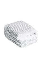 W.H.Y.T.E Set Toalla 2 Uds. (Blanco/Gris)