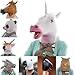 KINGMYS Creepy Whimsy Halloween Unicorn Mask