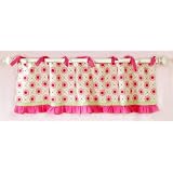 My Baby Sam Garden Party Valance, Pink Green by My BaSam