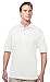 Mens 3-Button Short Sleeve Easy Care Pique Pocket Golf Shirt (10 Colors, S-4XLT)