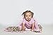 Hudson Baby Blanket with Satin Ruffle, Leopard