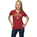 San Francisco 49ers Women's Champion Swagger II Red T-Shirt