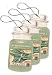 Yankee Candle Car Jar Hanging Air Freshener Sage & Citrus Scent (Pack of 3)
