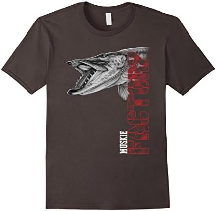 Men's Muskie Factory  Muskie Logo T-Shirt XL Asphalt