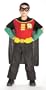 Dress Up DC Comics Superheroes Robin 3-D Action Costume Suit Set, Child Size 8 to 10