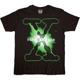 X-Files Glow Logo Shirt XFAS1028