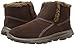 Skechers Women's Go Walk Move-Chugga Imprint Bootie,Chocolate,8.5 M US