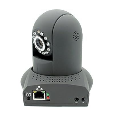 Foscam FI8910E Power Over Ethernet (POE) Pan and Tilt IP/Network Camera and 3.6mm Lens - Black