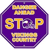 NFL Minnesota Vikings Stop Sign
