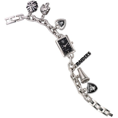 Fossil Oakland Raiders Womens Charm Watch Fossil Oakland Raiders Womens Charm Watch