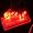 Red Battery Operated LED Fairy Lights 10 Bulb Static
