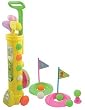Longridge Deluxe Junior Plastic Golf Set With Trolley Bag - Longridge