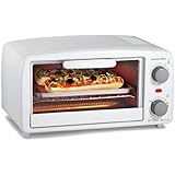 Proctor Silex 4 slice Toaster Oven, White