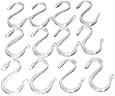 12 CLEAR PLASTIC PUNCH BOWL CUP S HOOKS HANGERS