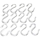 12 CLEAR PLASTIC PUNCH BOWL CUP S HOOKS HANGERS