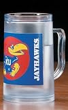 NCAA Kansas Jayhawks Frosty Mugs (Set of Two)