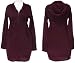 Apparel : DEREK HEART Long Zip-Up Cardigan