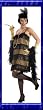 Jazz Time Honey Charleston Girl Costume (Dress & Headband Only)