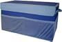 Kangaroom CTC01096BLKRLG Collapsible Toy Chest, Blue, Large