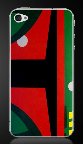  BOBA FETT from Star Wars iPhone 4 Skin Decals #1 x2 Mighty Mugg Stickers