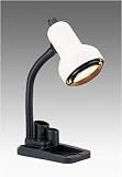 Grandrich OL-400 WHT Gooseneck Organizer Desk Lamp in White