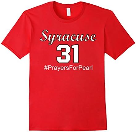 Men's Prayers For Pearl tshirt XL Red