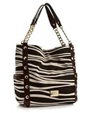 MICHAEL Michael Kors Tribal Zebra Printed Canvas Large Tote