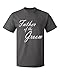 P&B Father of The Groom Men's T-Shirt, L, Charcoal