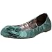 ALL BLACK Women's Pedals Ballet Flat