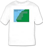 White TShirt With The Image Of Western Sahara