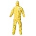 Kimberly-Clark 00684 Yellow A70 Chemical Spray Protection Coverall, X-Large (Case of 12)