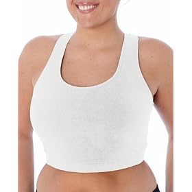 Buy Danskin Ladies Plus Supplex Lycra Racer Back Bra Top by Danskin