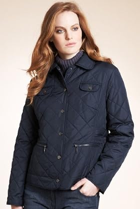 Stormwear&trade; Round Collar Long Sleeve Quilted Jacket