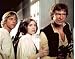 Star Wars Luke Leia Han Cast 16x20 Color Photo