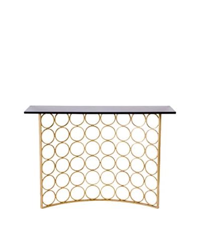Natura Accent  Consolle Dorato/Nero